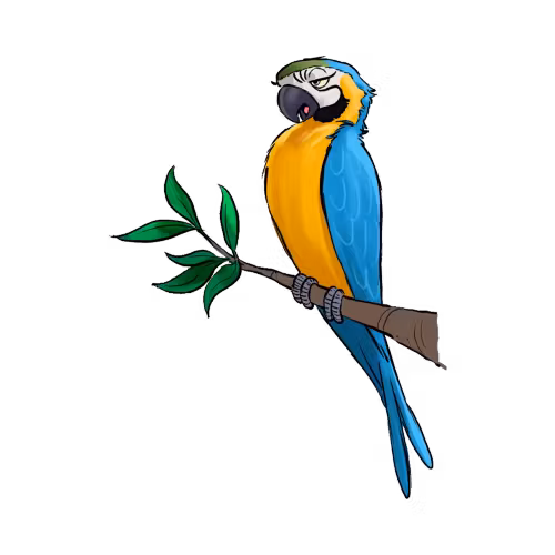 Ilustração Arara Aracy