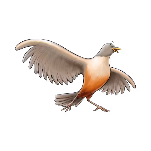 Ilustração Sabiá Sabido